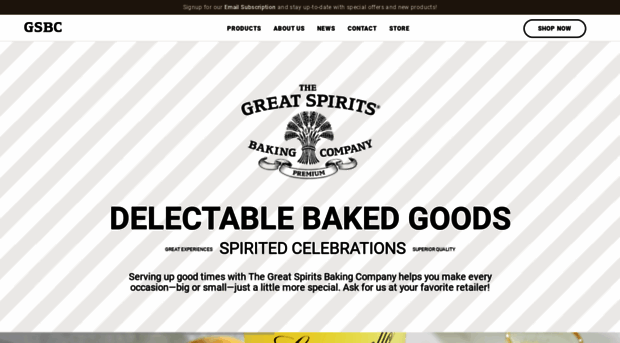 greatspiritsbakingcompany.com