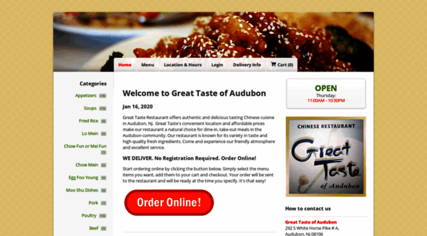 greattasteofaudubon.com