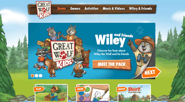 wolf games for kids free