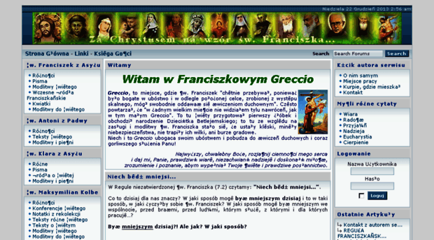 greccio.franciszkanie.pl