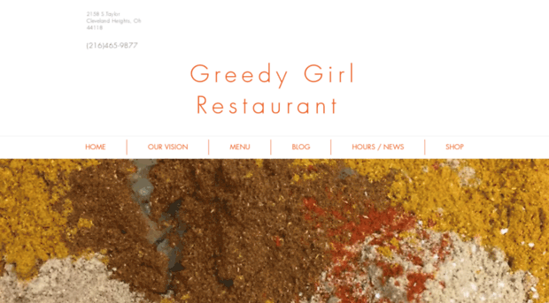 greedygirlrestaurant.com