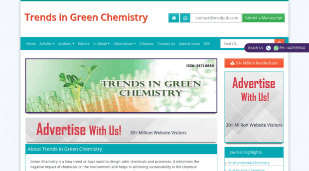 green-chemistry.imedpub.com