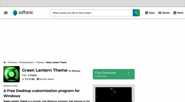 green-lantern-theme.en.softonic.com