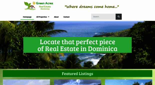 greenacresdominica.com