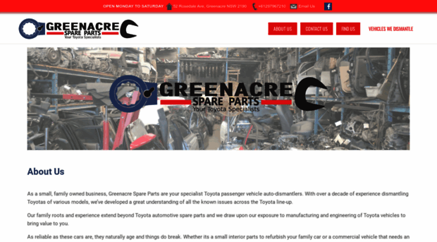 greenacrespareparts.com.au