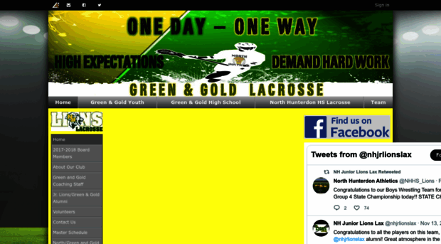 greenandgoldlacrosse.usl.la