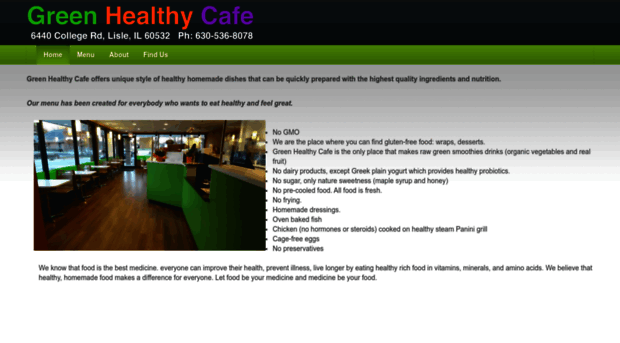 greenandhealthycafe.com