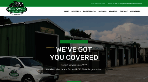 greenandwhiteauto.com