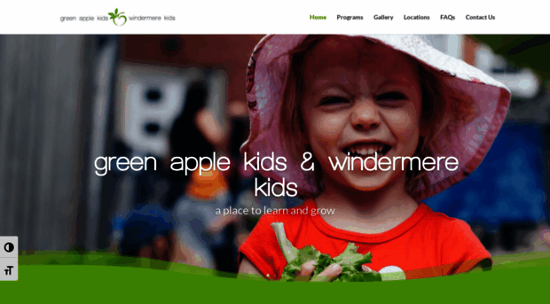 greenapplechildcare.com