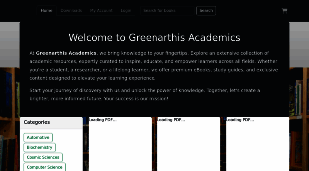 greenarthisacademics.com