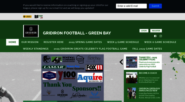 greenbayflagfootball.com