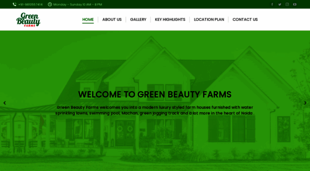 greenbeautyfarmsnoida.in