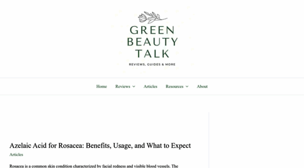 greenbeautytalk.com