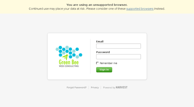 greenbeeweb.harvestapp.com