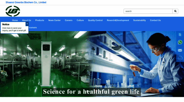 greenbo-biochem.com