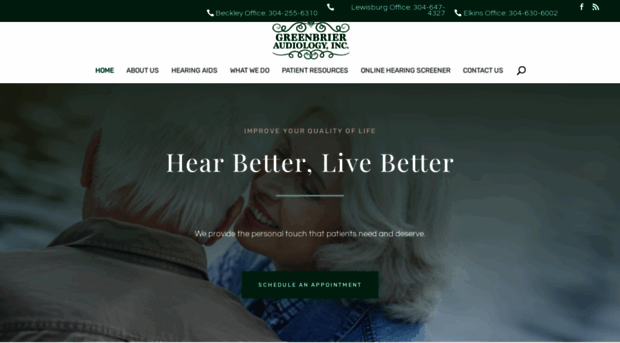 greenbrieraudiology.com