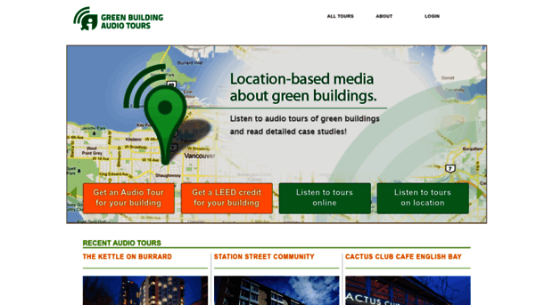 greenbuildingaudiotours.com