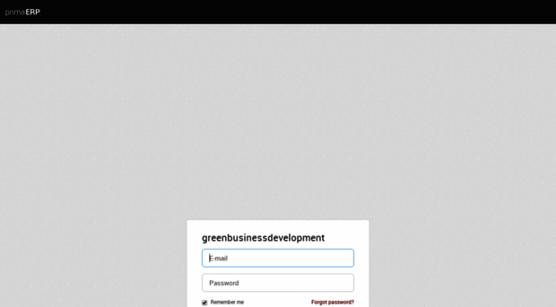 greenbusinessdevelopment.primaerp.com
