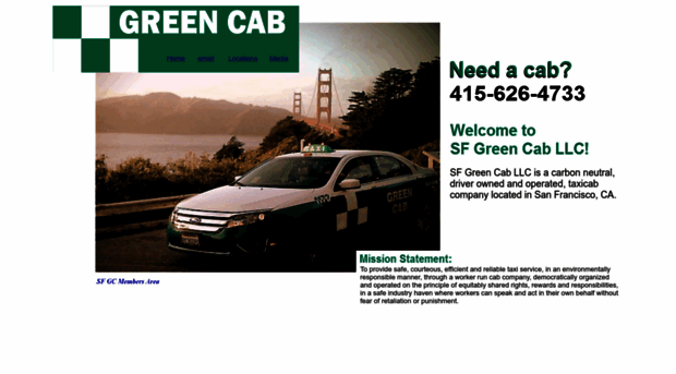 greencabsf.com