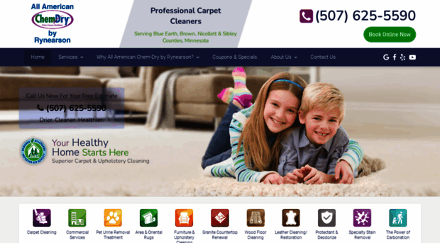 greencarpetcleanersmankato.com