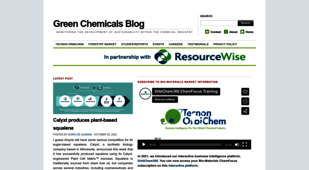 greenchemicalsblog.com