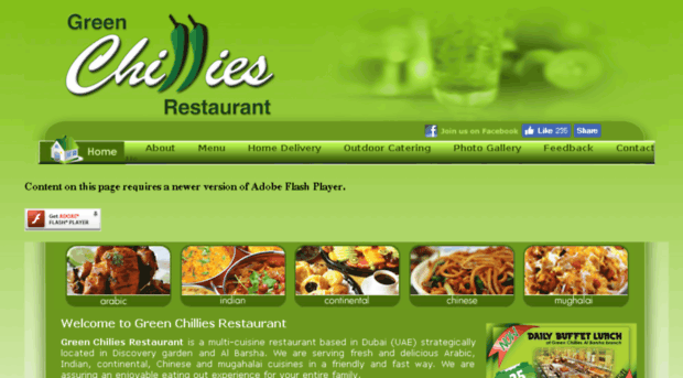 greenchilliesrestaurant.com