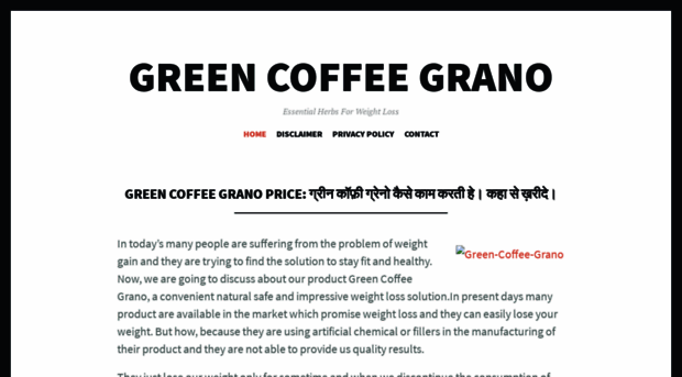 greencoffeegrano.in