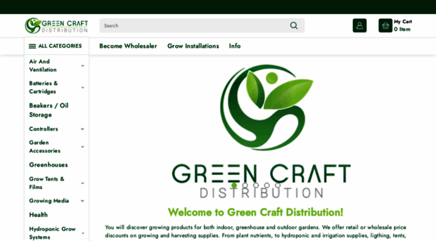 greencraftdistribution.com