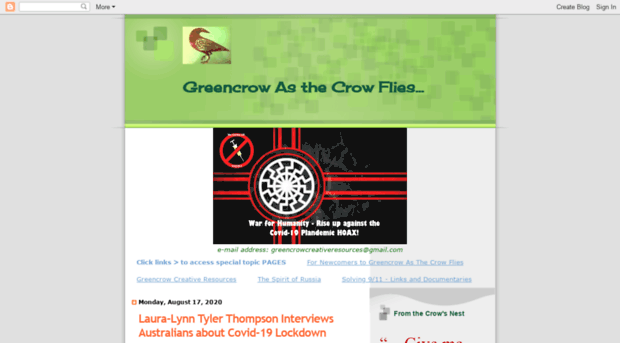 greencrowasthecrowflies.blogspot.com