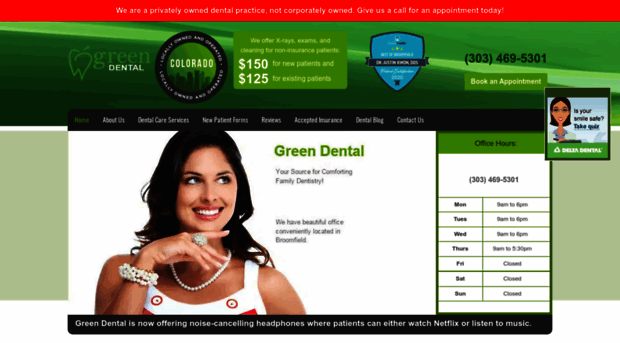 greendentalsmiles.net