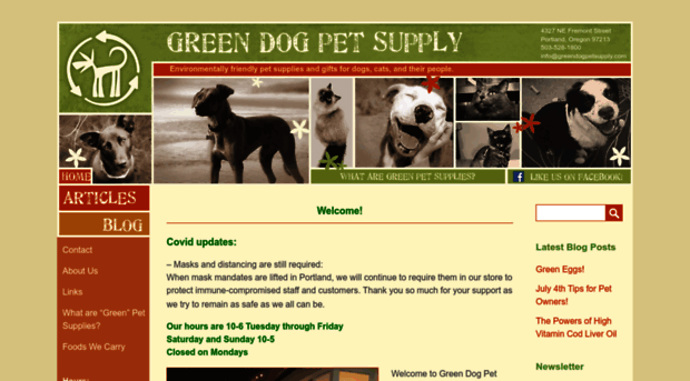 greendogpetsupply.com