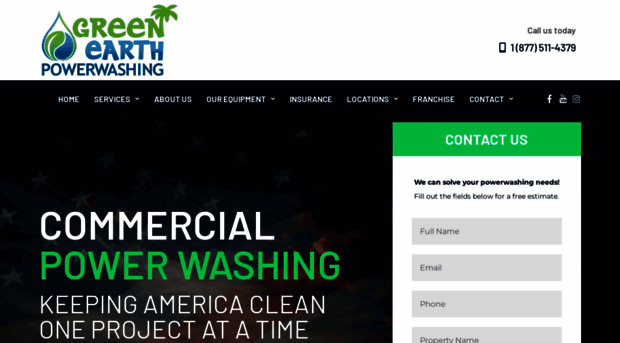 greenearthpowerwash.com