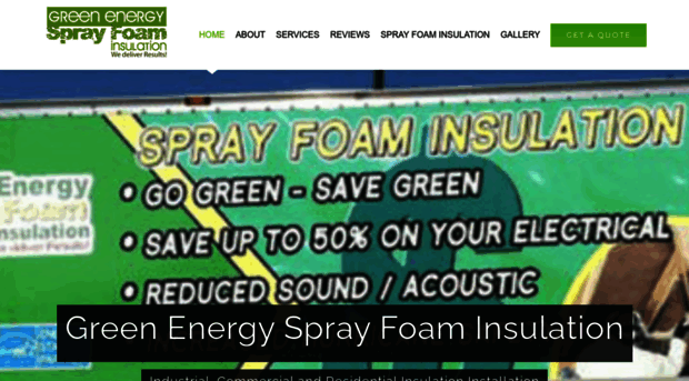 greenenergysprayfoaminsulation.com