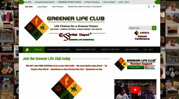 greenerlifeclub.com