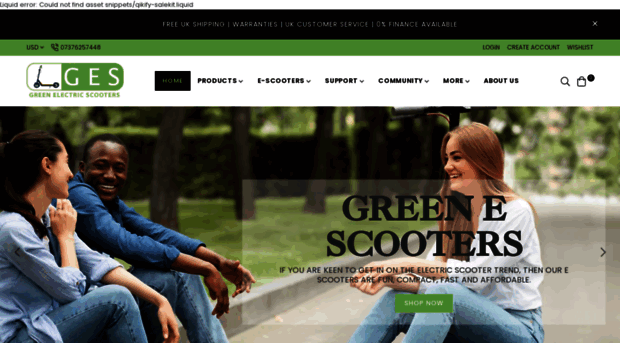 greenescooters.com