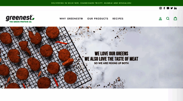 greenestfoods.com