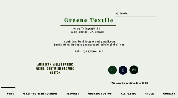 greenetextile.com