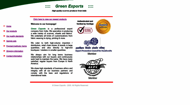 greenexports.in