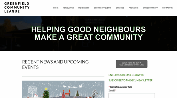 greenfieldcommunityleague.com