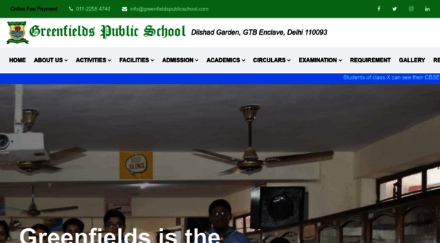 greenfieldspublicschool.com