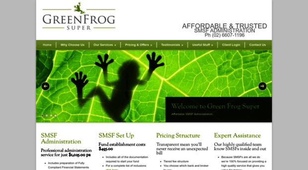 greenfrogsuper.com.au