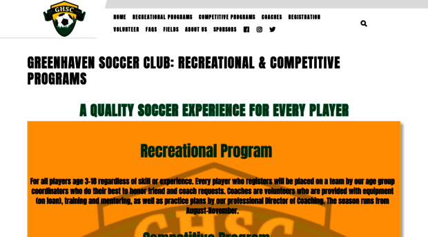 greenhavensoccer.com