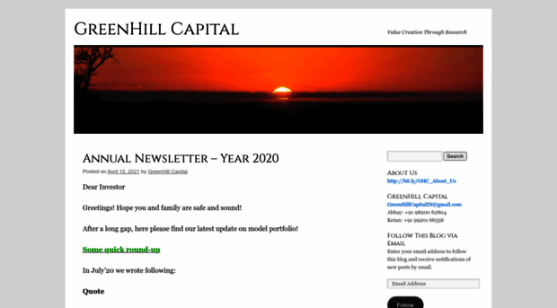 Green Hill Capital.