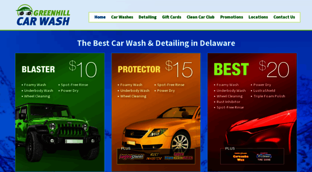 greenhillcarwash.com