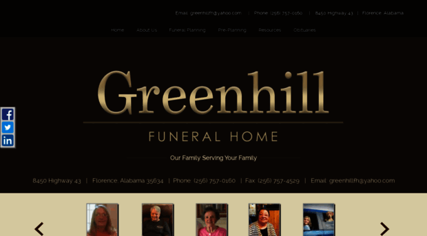 greenhillfuneralhome.net