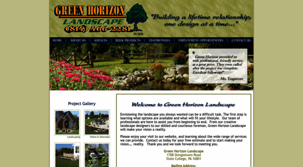 greenhorizonlandscape.com