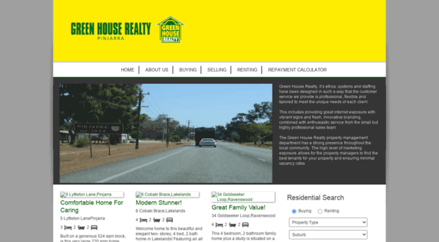 greenhouserealtypinjarra.com.au