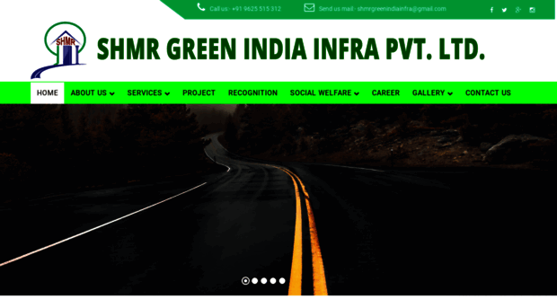 greenindiainfra.com