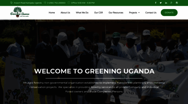 greeninguganda.org