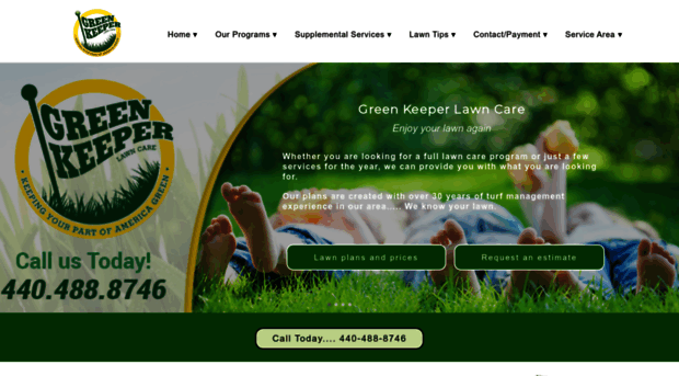 greenkeeperlawncare.com